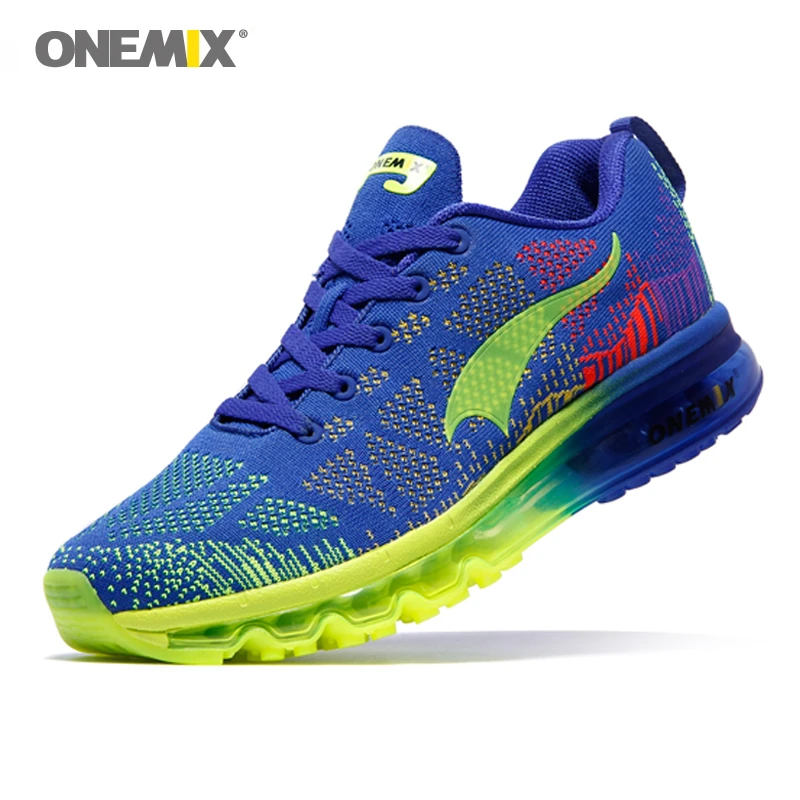 Onemix New Air Cushion Man Running Shoes For Breathable Sneakers Light Mesh Outdoor Athletic Comfortable Jogging Sports Shoes