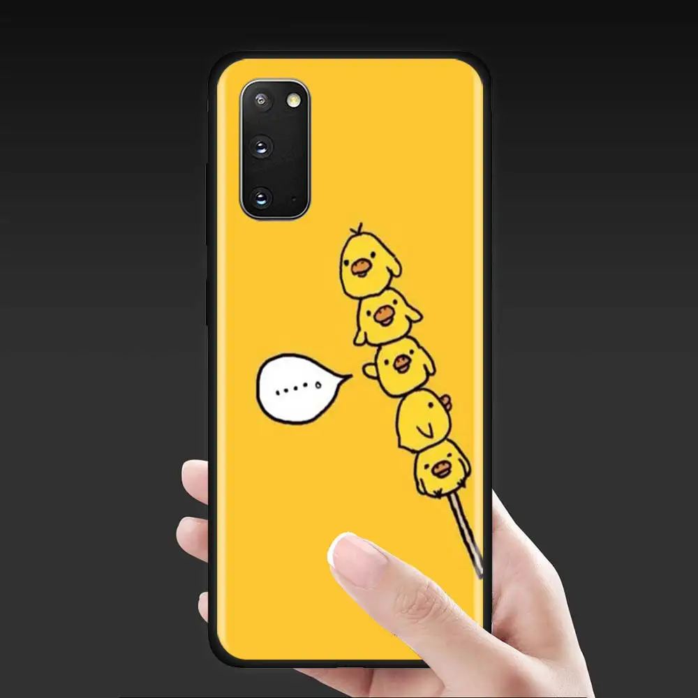 Чехол для телефона Samsung Galaxy S21 S20 S10 Plus Ultra Lite FE 5G S10e S9 S8 S7 Мягкая Обложка Забавный