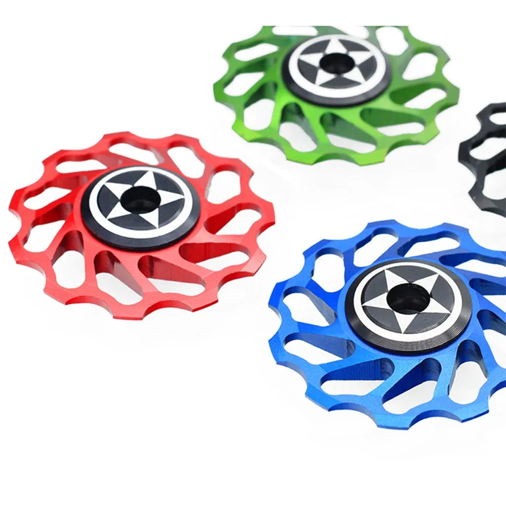 

11T 4/5/6mm Rear Derailleur Jockey Wheel With Super Smooth Sealed Ceramic Bearing Compatible 7075 Anodized Alloy Bike Accessory