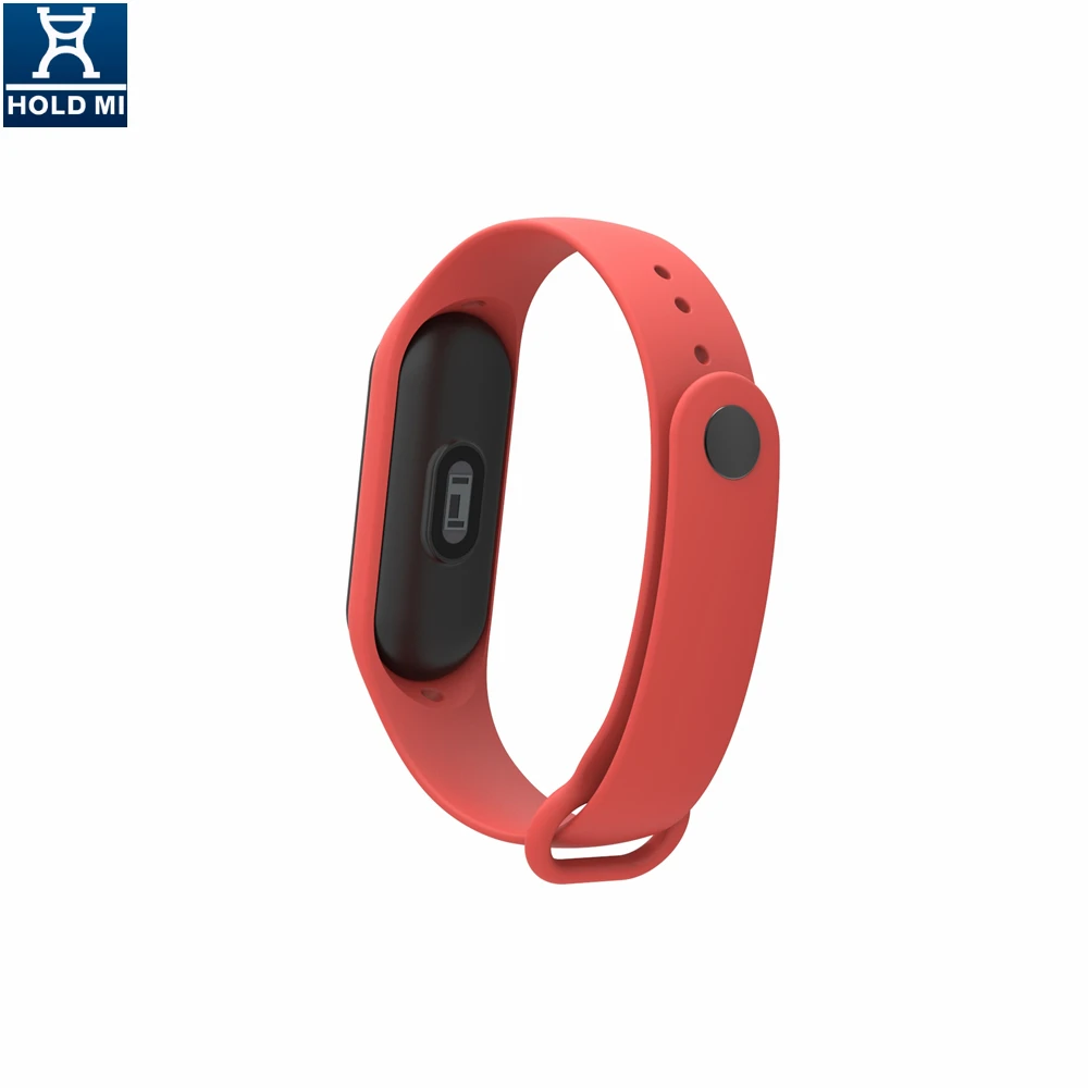 Отличный силиконовый браслет HOLD mi для Xiaomi Band 4 аксессуары умных часов band 4|Ремешки