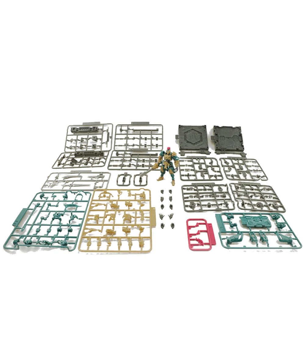 

In StockAssembly Action Figure Toy FIFTYSEVEN Number 57 NO.57 Armored Battle RYUAN 1/24 Scael Model Robot Toy PVC Model Kits