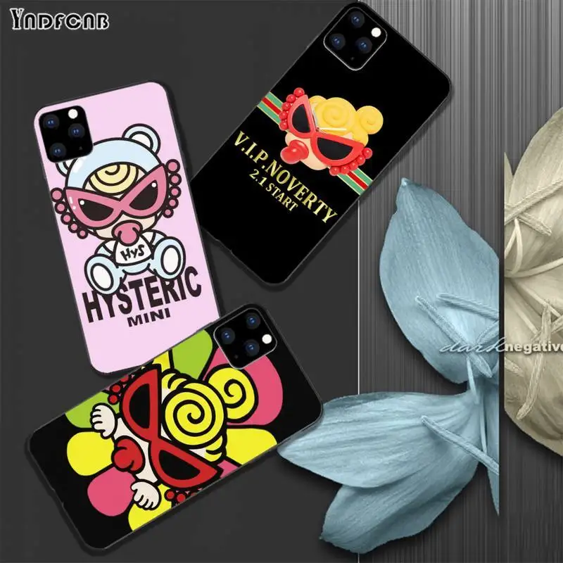 Японский модный гибрический мини Силиконовый чехол для телефона iphone 5s se 2020 6 6s 7 8