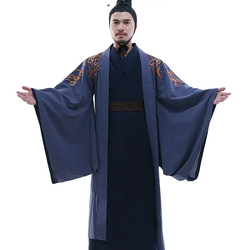 Hanfu мужские Новые маскарадные китайские традиционные платья старинный