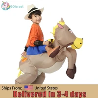adult kid inflatable horse costume halloween costumes for men ride on horse cowboy cosplay inflatable costume party fancy dress