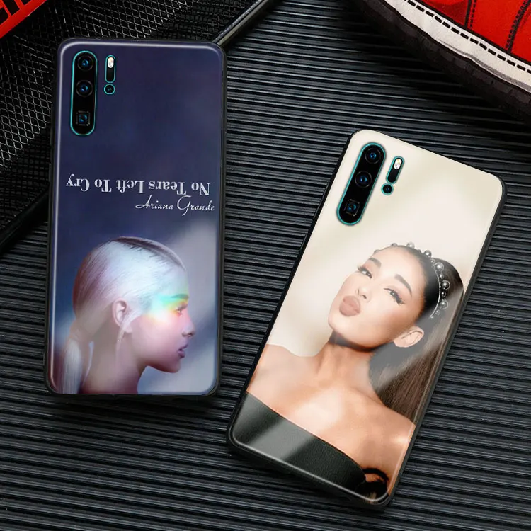 Ariana Grande Модный Новый чехол из закаленного стекла для телефона Huawei Honor V Mate P 9 10 20 30