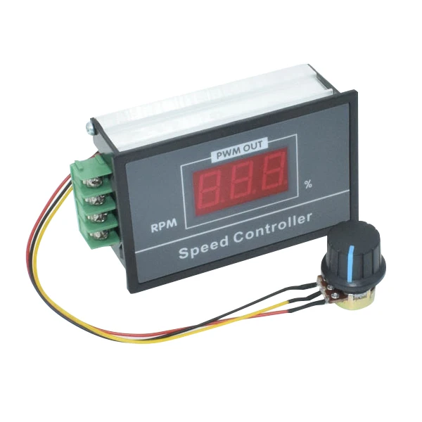 Цифровой регулятор скорости двигателя PWM 6 60V 30A с цифровым дисплеем I88 #1