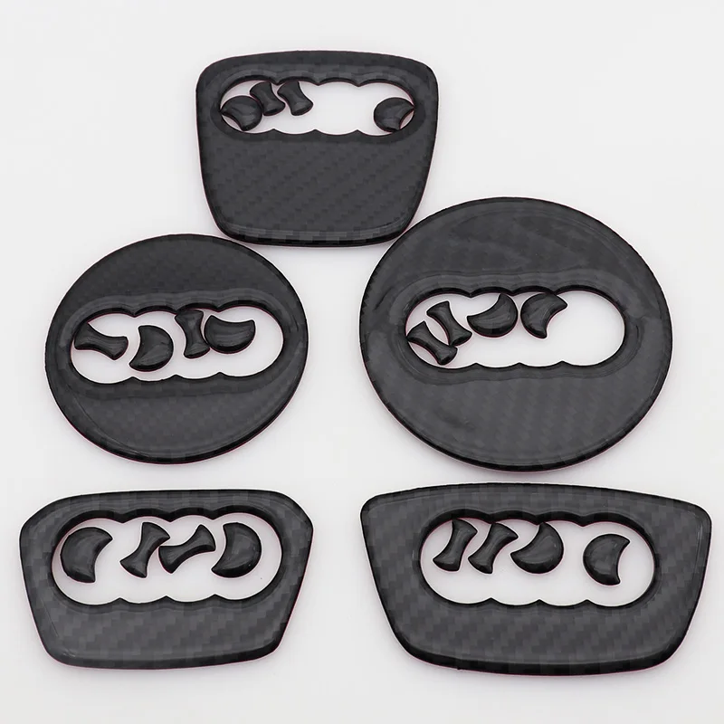 1 шт. 3D алюминиевое углеродное волокно автомобильное колесо для рулевого колеса