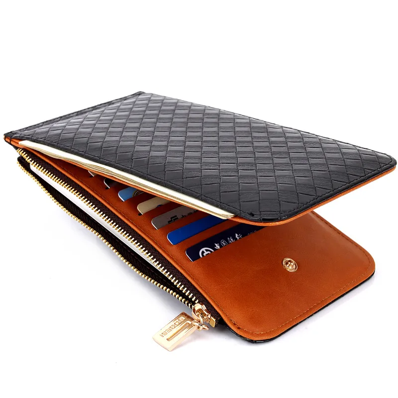 Кошелек Modoker из искусственной кожи для женщин дизайнерские кошельки от