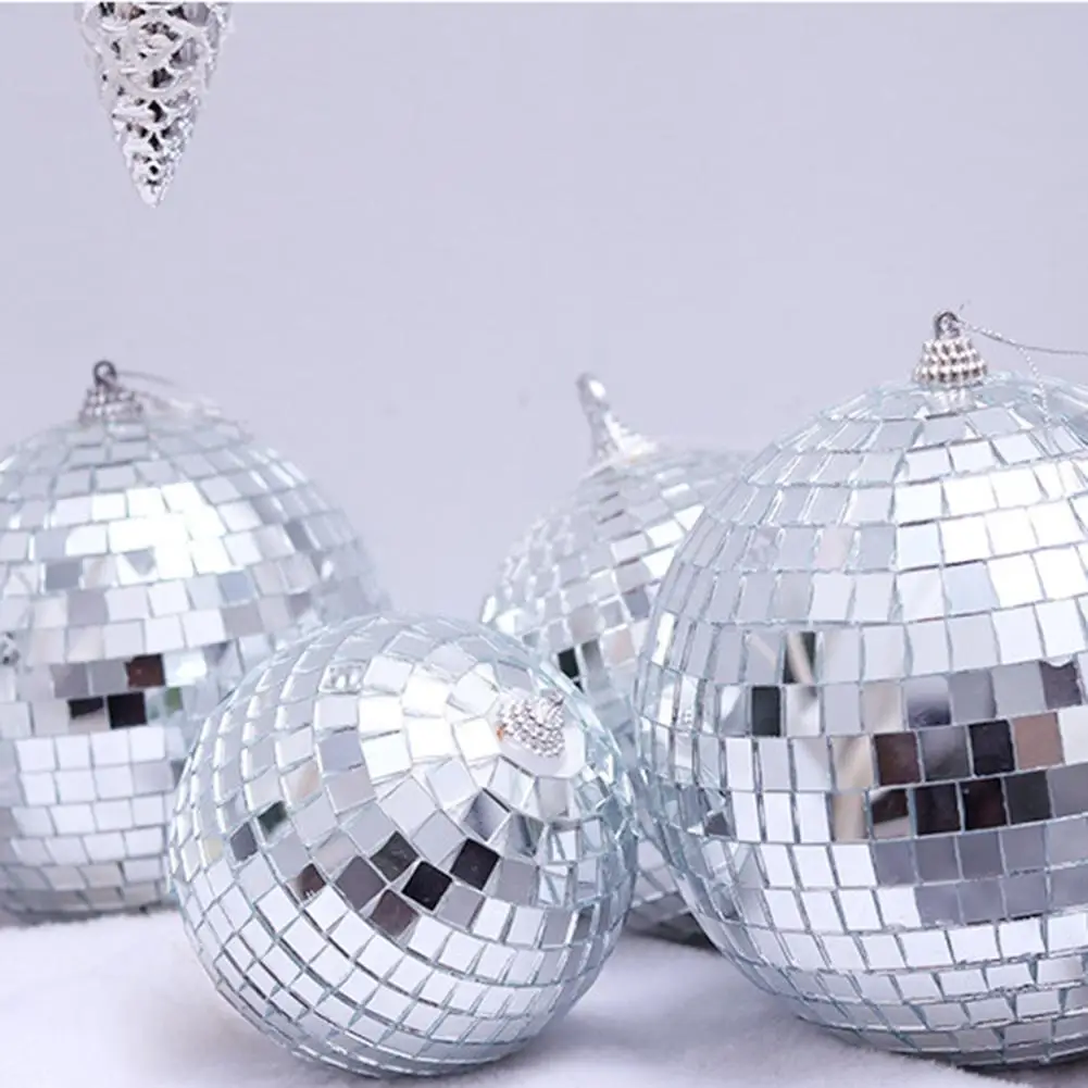 6 шт зеркальное стекло чешское диско шар орнамент Рождественская елка кулон дома