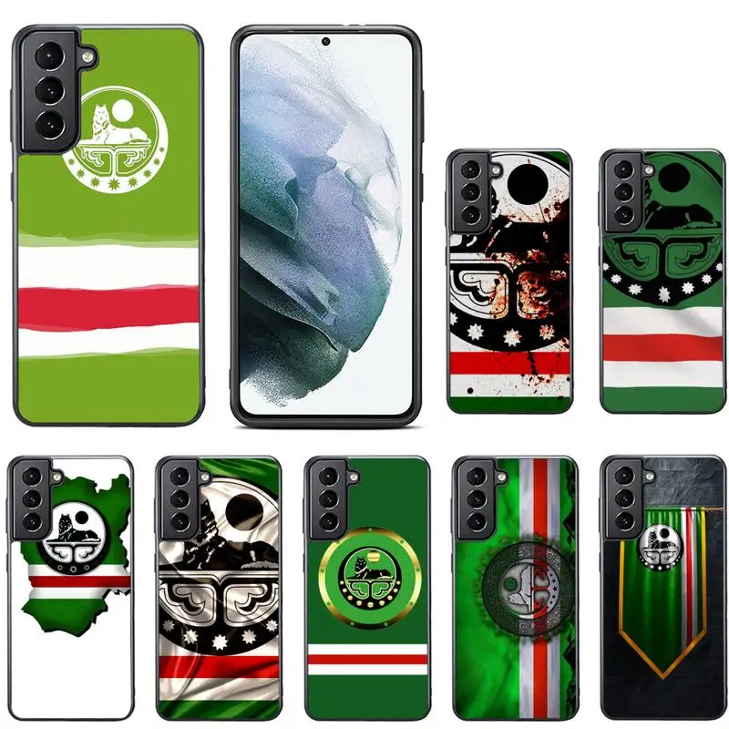 

Chechnya National Flag Phone Case For Samsung S7 S8 S9 S10 S20 ULTRA Plus PC Cover Fundas Coque