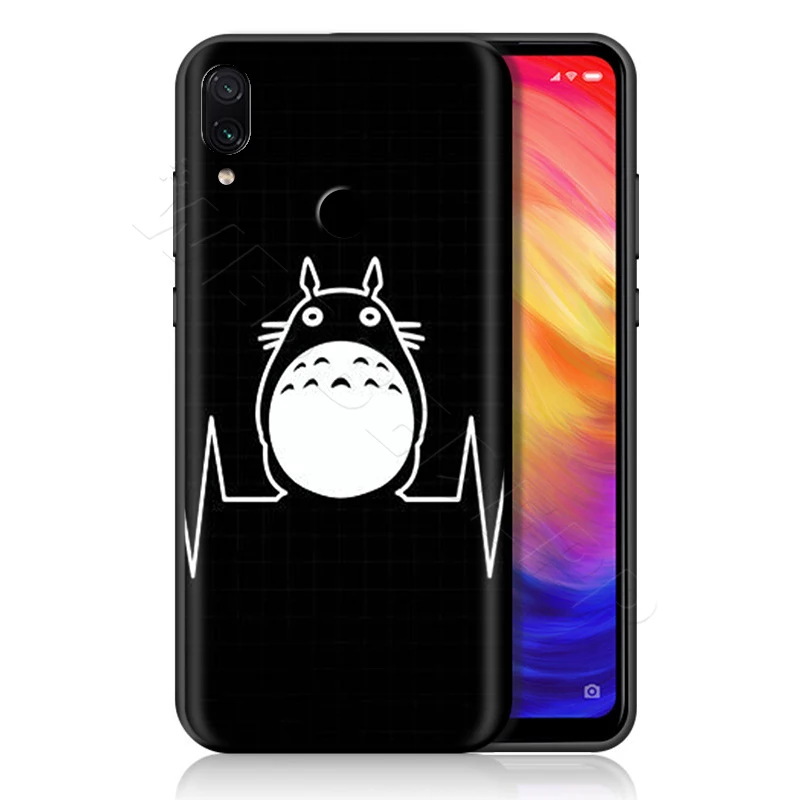 Чехол Totoro для Xiao mi Red mi Note 8 mi 3 6 8 9 A1 A2 A3 8A 6X9 T CC9 Lite SE Pro Max F1 10 - Цвет: 1