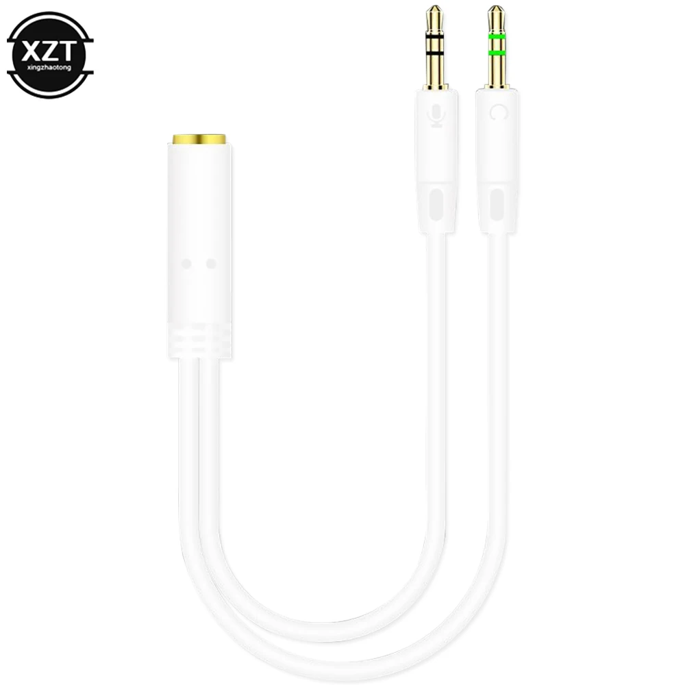 Audio Cable 3.5mm to Jack Speaker Line Aux Male with Mic volume control for Headphone Car speaker | Электроника