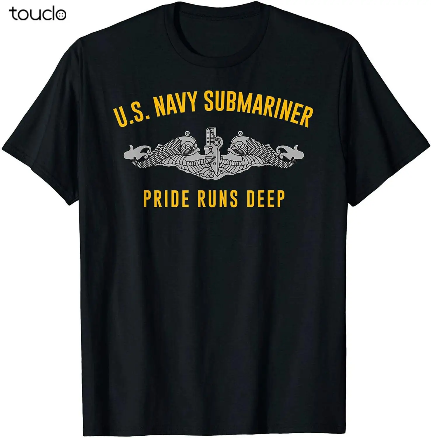 New Us Navy Sub Veteran Submariner Pride Runs Deep T-Shirt Size S-5Xl Unisex S-5Xl
