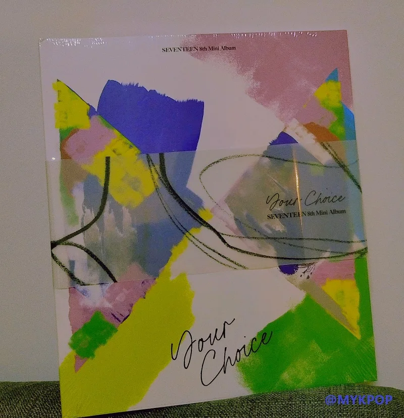 

[MYKPOP]~ 100% Официальный Оригинальный ~ SEVENTEEN 8th Mini ваш выбор, коллекция фанатов KPOP-SA21092302