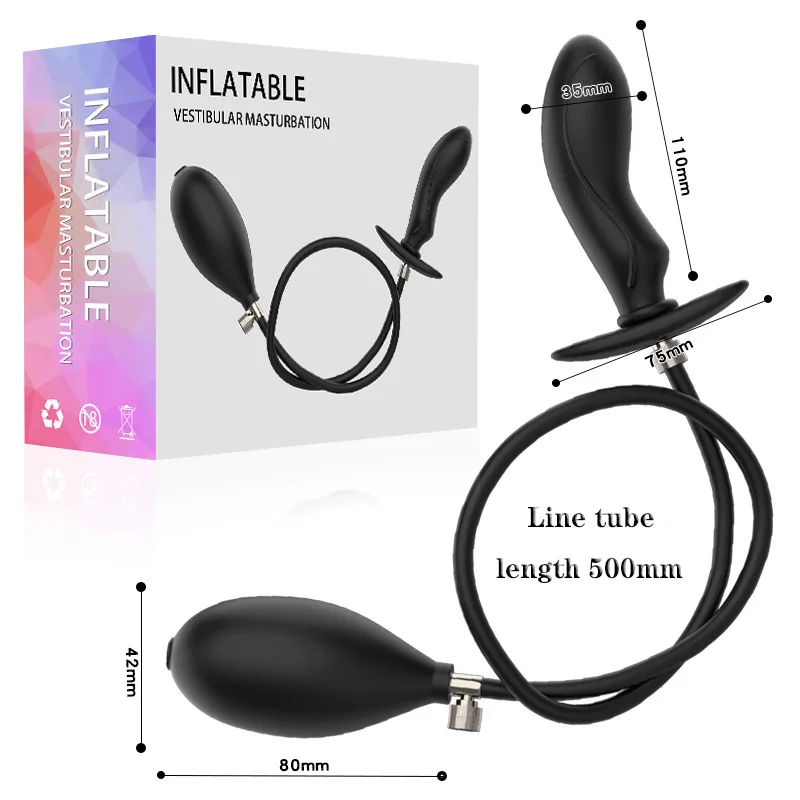 Огромные Надувные Анальная пробка расширитель расширяемый большой тянуть