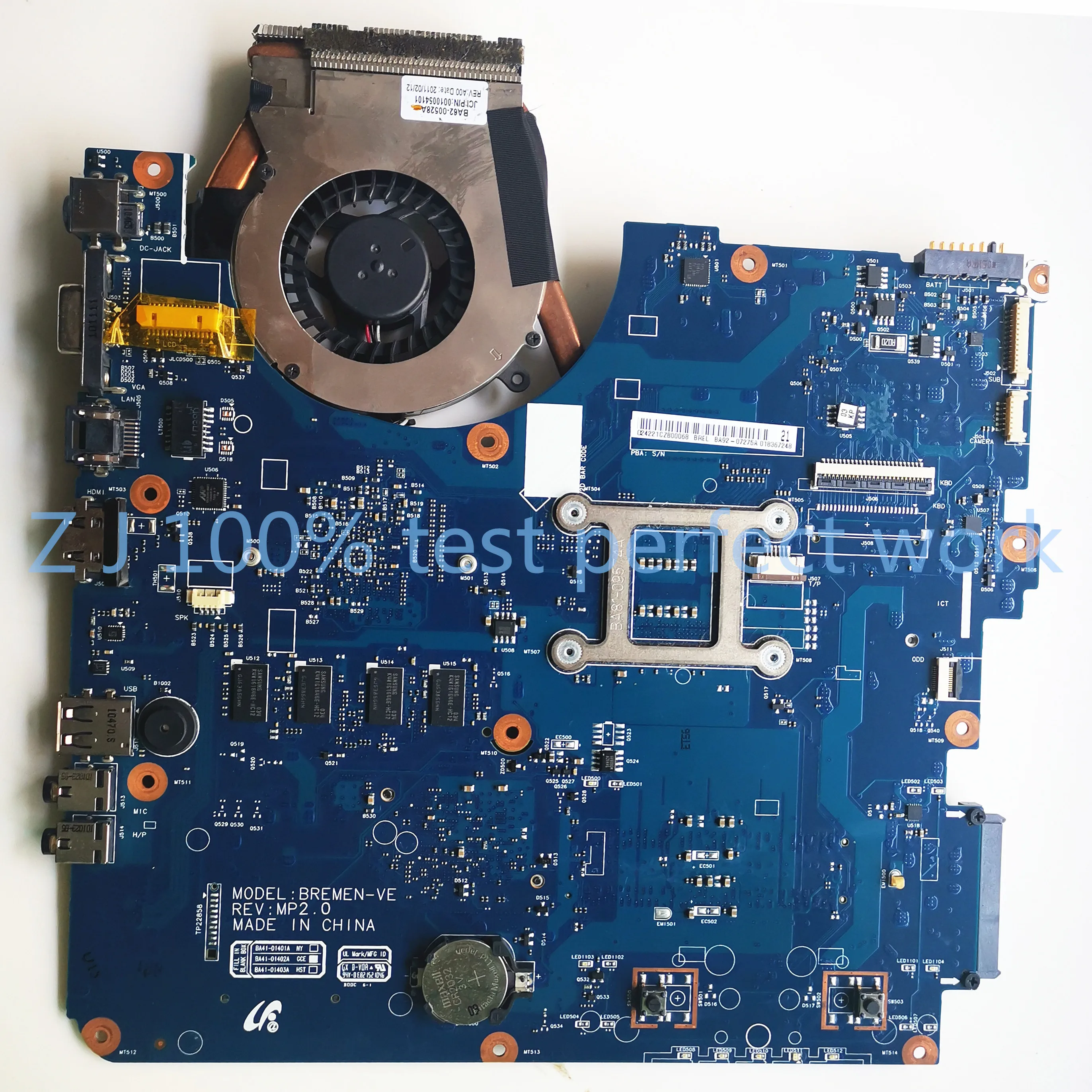 For Samsung R780 Laptop Motherboard BA92-07275A BA41-01402A HD5470/1GB GPU DDR3 HM55 100% Tested Fast Ship |