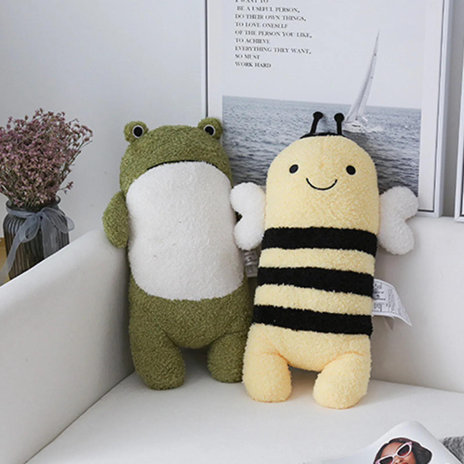 42 см кавайная Подушка милая животная панда корова коала лягушка мисая форма