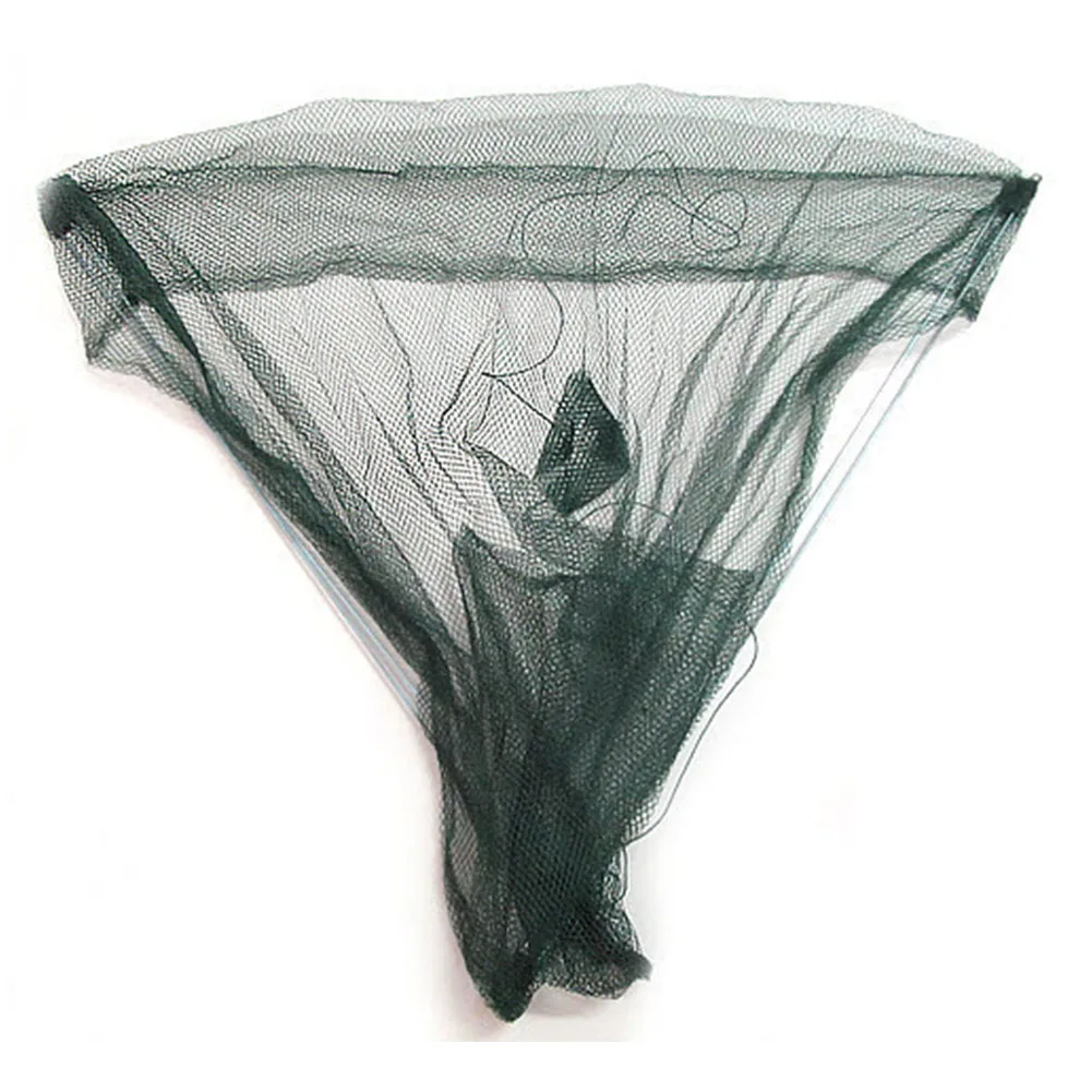 Наружная Портативная Складная рыболовная сеть для ловли рыбы креветок 60 см *