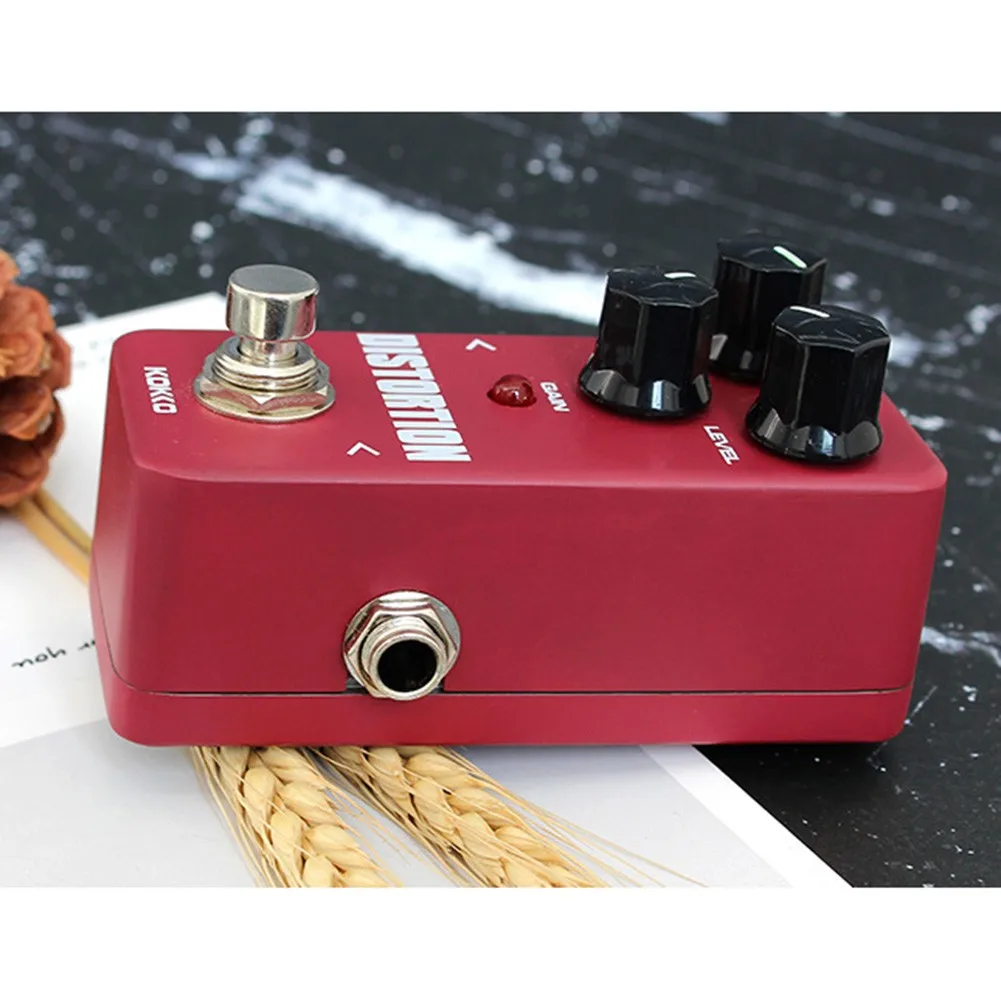 

FDS-2 Distortion Mini Guitar Effector Pedal Processor Of Classic Tone Effect Universal LED Indicator Basses Parts Accessories