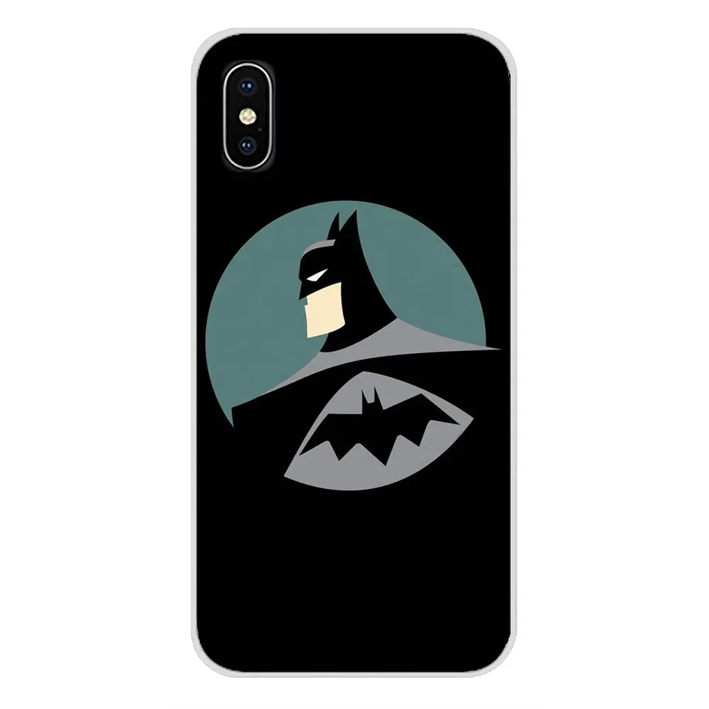 Комиксы Забавный Бэтмен мультфильм для Apple IPhone X XR XS 11Pro MAX 4S 5s 5C SE 6S 7 8 Plus ipod touch 5 6