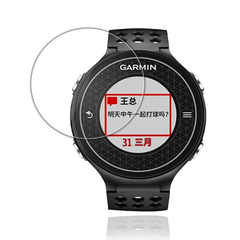 

5Pcs/Lot 9H 2.5D Screen Protector Film Tempered Glass For Garmin Approach S6 Sport Smart Watch Accessories Explosion-proof Cover
