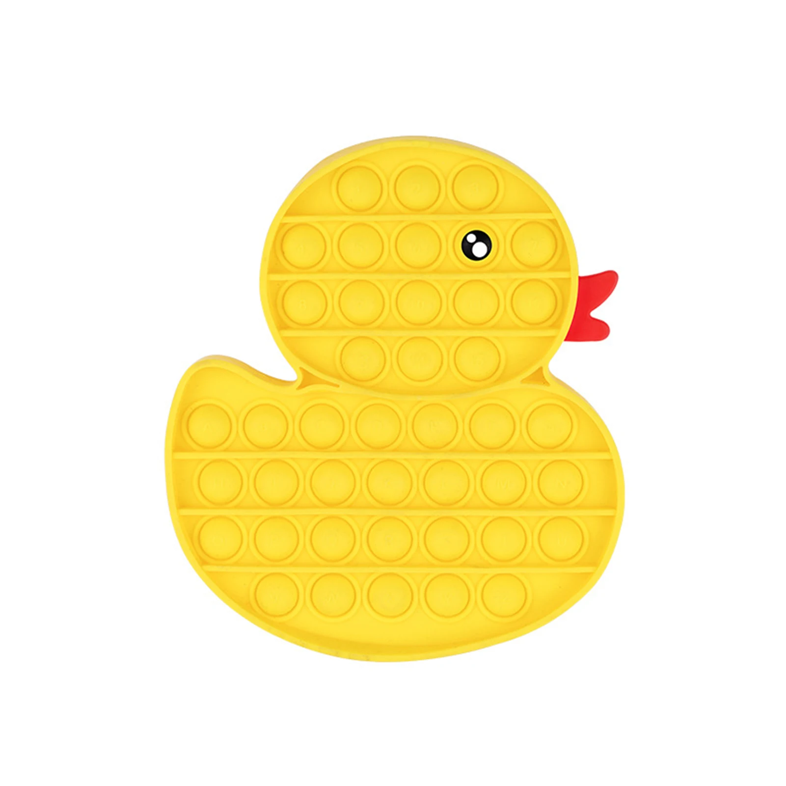 Милая желтая утка в форме популярного спиннера игрушка для снятия стресса