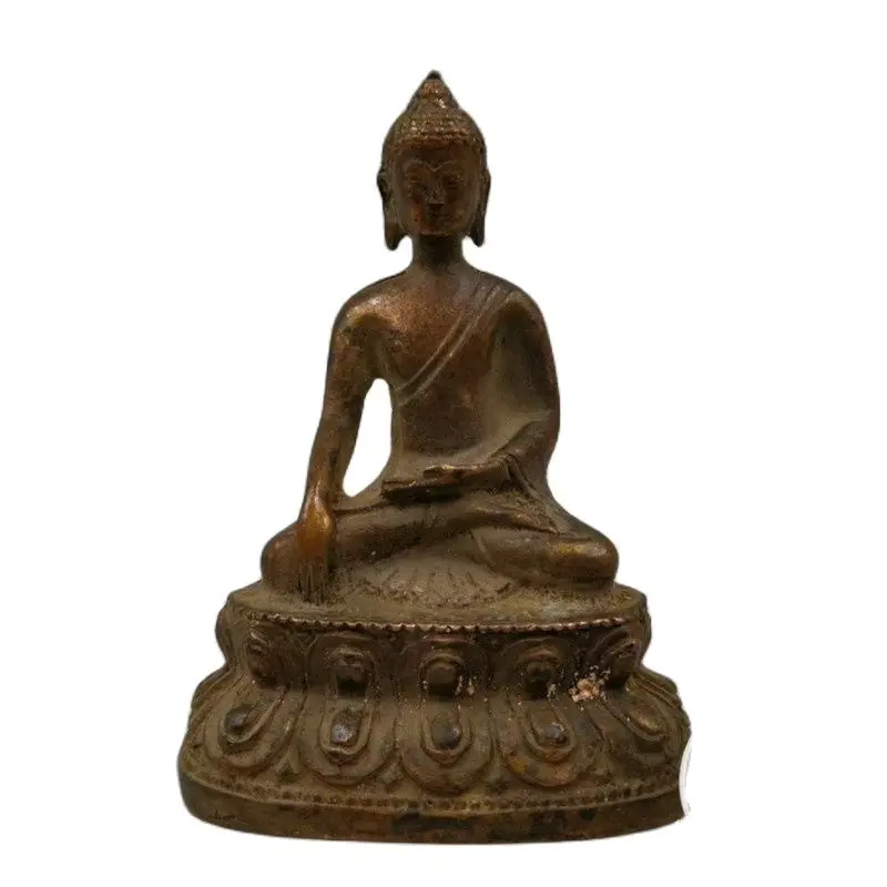 

Old Tibet Tibetan Bronze Shakya Mani Buddha statue Exorcism peace wealth