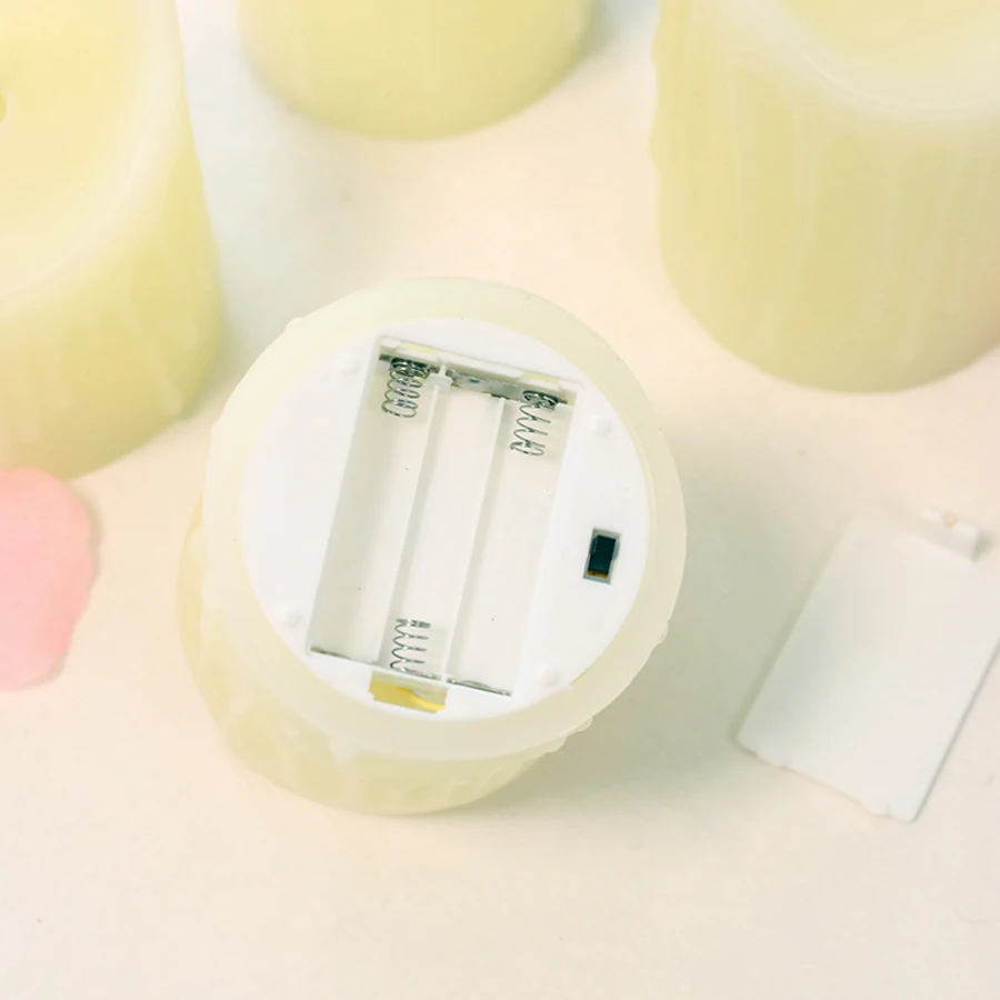 1 шт. светодиодный электронная беспламенная свеча с дистанционным управлением