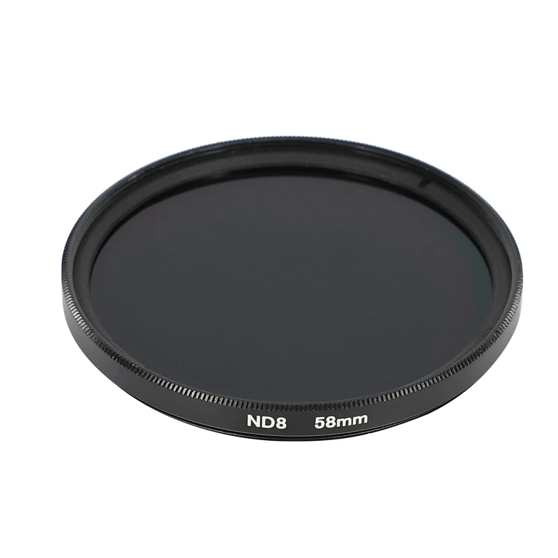 

1 Set 58Mm Density Neutral ND2 ND4 ND8 Filter Set & 1 Set 3120 Tripod, Sports Camera E-Clip