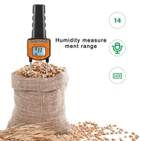 new digital grain moisture meter smart sensor use for corn wheat rice bean peanut moisture humidity tester moisture measurement