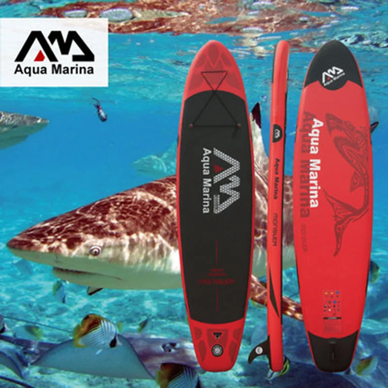 Доска для серфинга с монстрами Аква Мариной 3 65 м весло доска толщиной 15 см