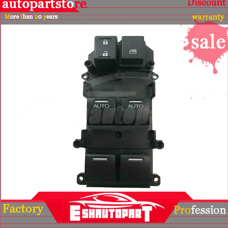 

35750-TA0-A32 35750TA0A32 Power Window Control Switch Driver Side For Honda Accord 2008-2012
