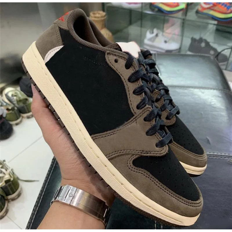 

2020 Basketball Shoes low leather Fashion Black Mens Sports Shoes Size 36-46
