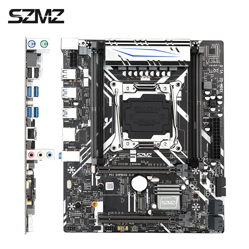 Набор материнской платы SZMZ X99 LGA2011 V3 с 2*8 = 16 Гб DDR4 2133 МГц ECC REG RAM и процессором E5 2620V3