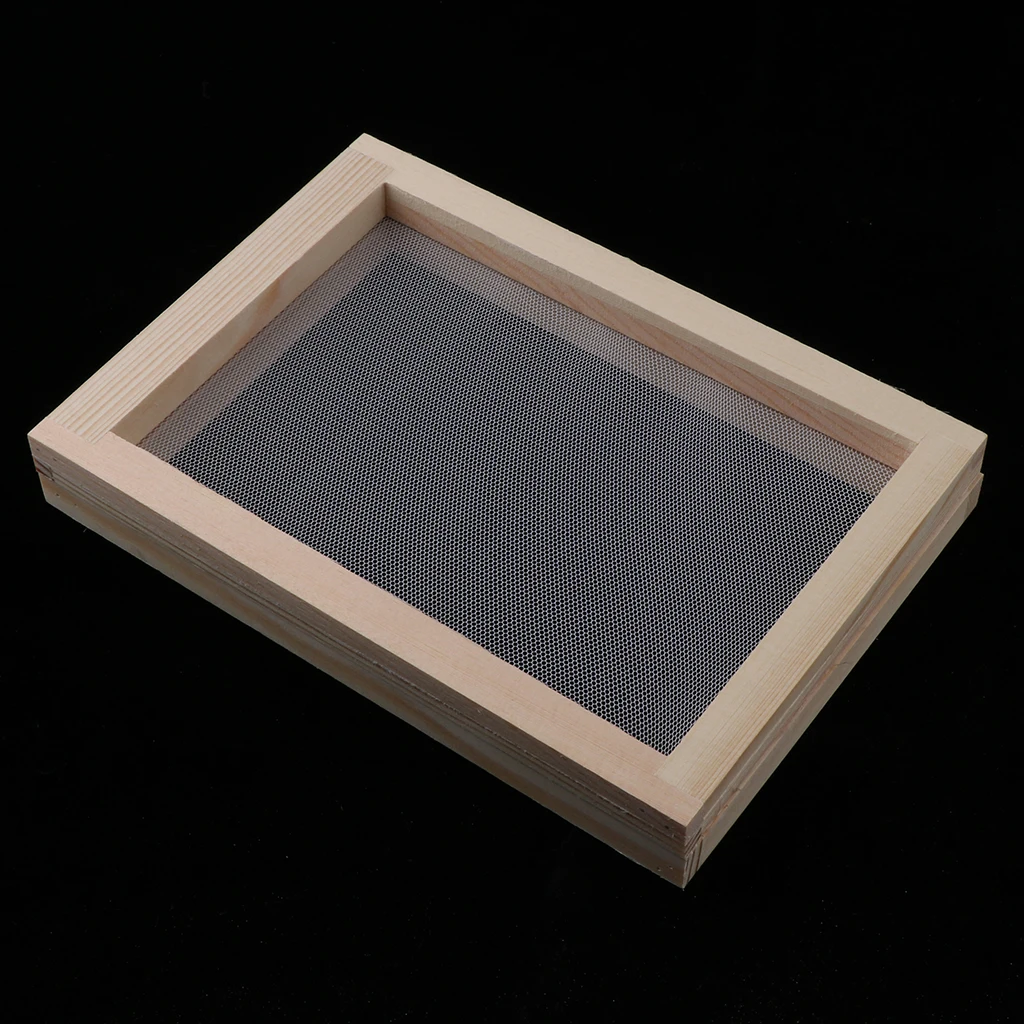 

2 Pieces Papermaking Screen Frame And Deckle And Mold Kits Accessories for