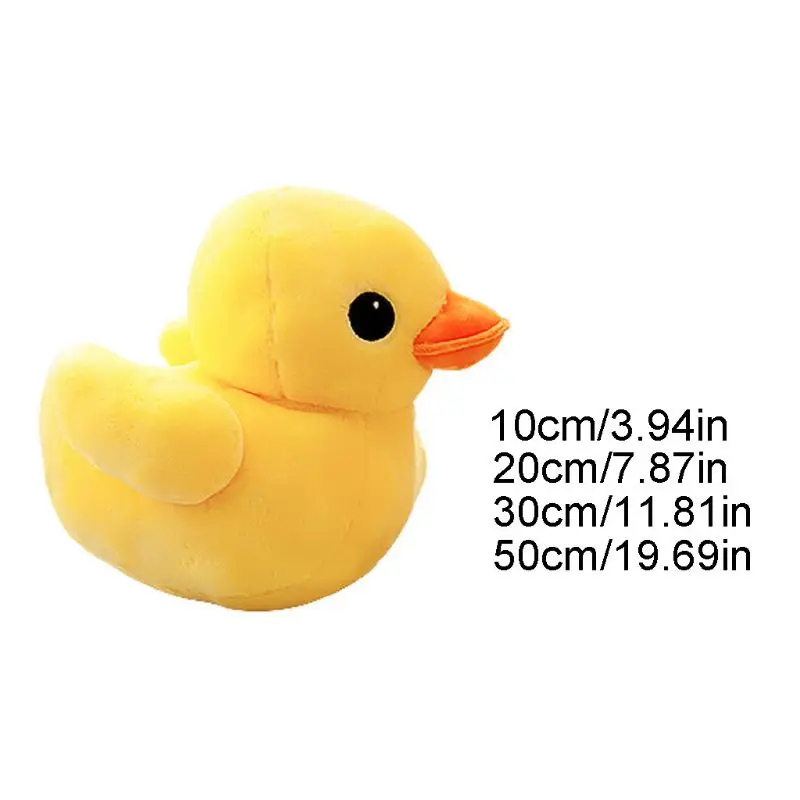 

Plush Yellow Duck Soft Stuffed Animal Pillow Sofa Decor Kids Birthday Toy Gift