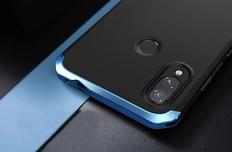 Текстурированная анти-осенняя Металлическая Рамка PC задняя для Redmi Note 7 5 Note7 Global алюминиевый сплав бампер чехол Note 6 Pro крышка с подарком