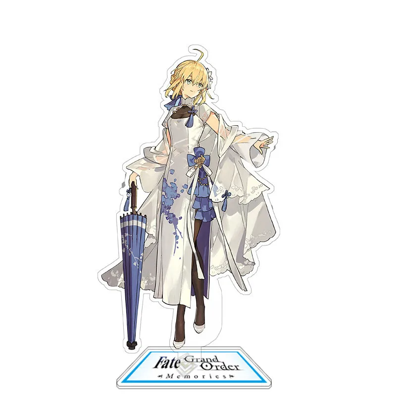 

Anime Fate Grand Order Saber Ruler Jeanne d'Arc Shielder Acrylic Stand Figure Model Plate Cosplay Collection Gifts