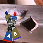 Ремонтная паста A  B, клей для домашнего литья, Чугунное железо, кракелюр, клей для ремонта металла, промышленный клей для холодной сварки