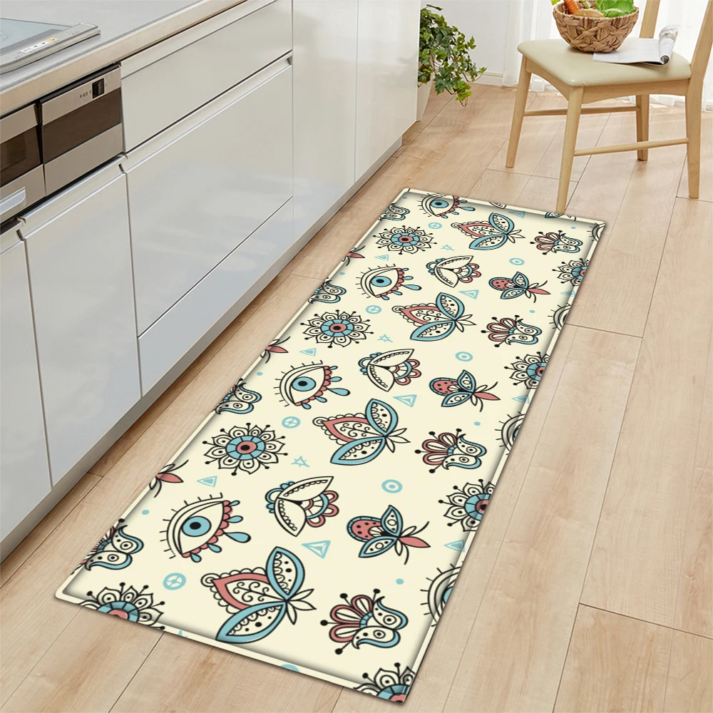 Коврики Alfombra Salon Area винтажный фланелевый ковер с узором скандинавский простой