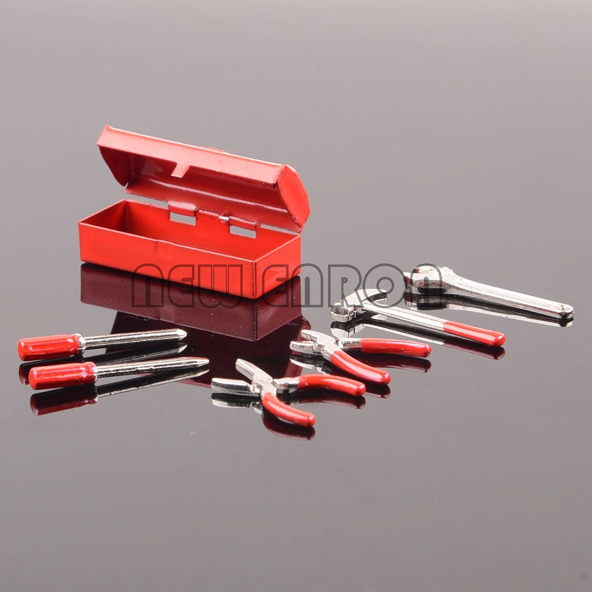 NEW ENRON Red/BLUE Wrench Hammer Screwdriver Tool BOX FOR RC 1:10 SCX10 CC01 AX10 Rock Crawler | Игрушки и хобби