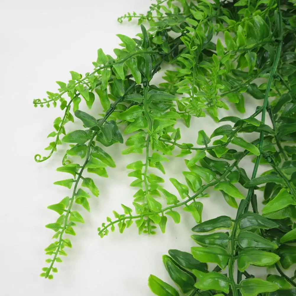 

Vivid Artificial Green Plant Home Garden Decoration Wall Hanging Fake Vines Gift