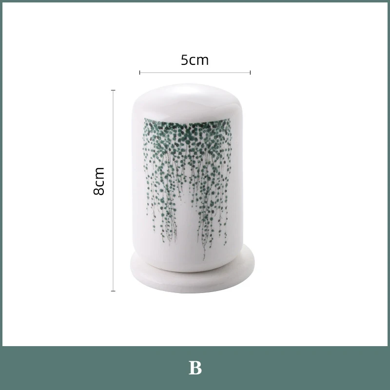Керамическая коробка для зубочисток ведро отеля ресторана креативная домашняя