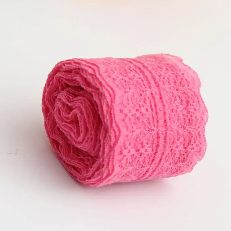 

4.5cm Lace 10m DIY handmade material headdress bow bow knot clothing shoes hats accessories are not elastic Bud silk