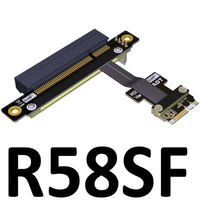 Адаптер-переходник ADT-Link M.2 Key A.E для Wi-Fi интерфейса PCIE x8 Gen 3 0 8G/bps кабель PCI E 8x SSD |