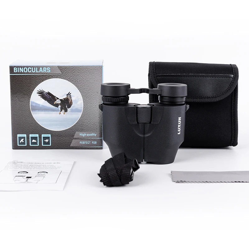 

LUXUN 12x25 Portable Little Paul Waterproof Binoculars powerful Hunting Binoculars For Bird watching Travel