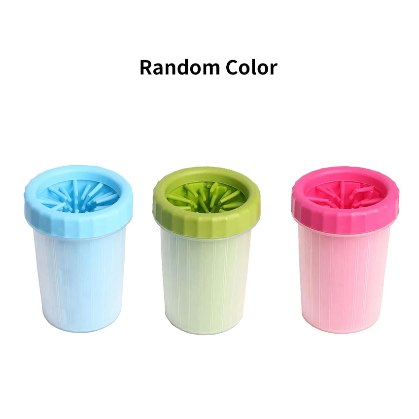 

Pet Foot Washing Cup Silicone Portable Dirty Paw Cleaning Brush Manual Quick Feet Wash Tool For Dog Grooming With Muddy Paws