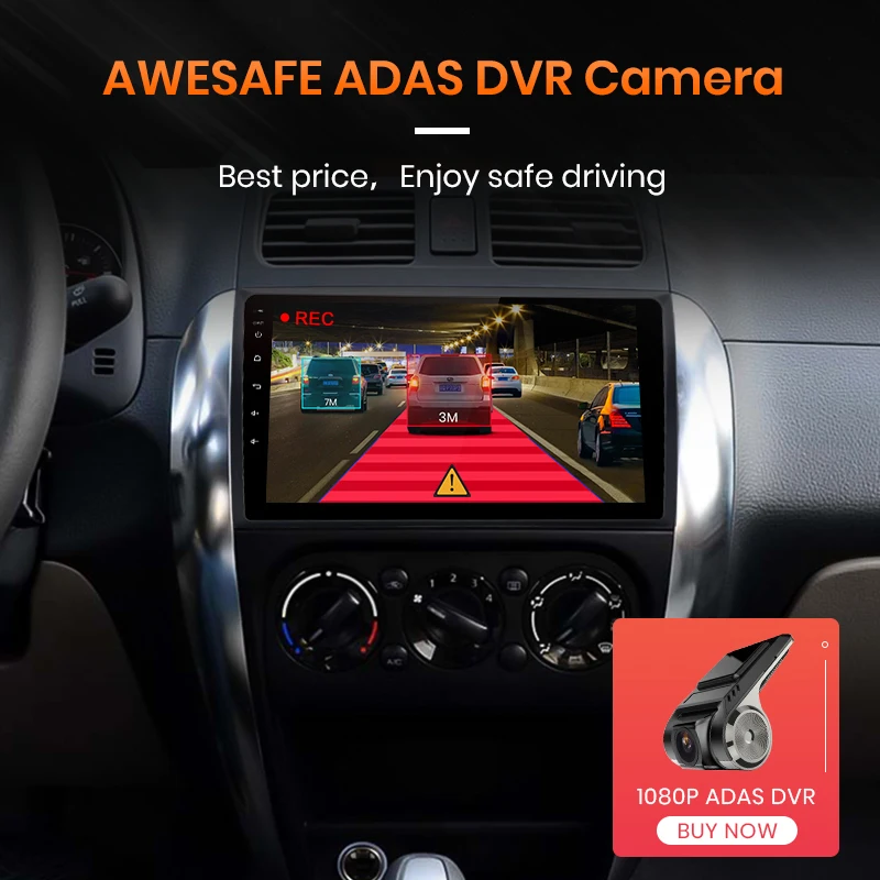 AWESAFE PX9 for Suzuki SX4 2006-2013 Car Radio Multimedia video player GPS No 2 din Android 9.0 2GB+32GB | Автомобили и мотоциклы