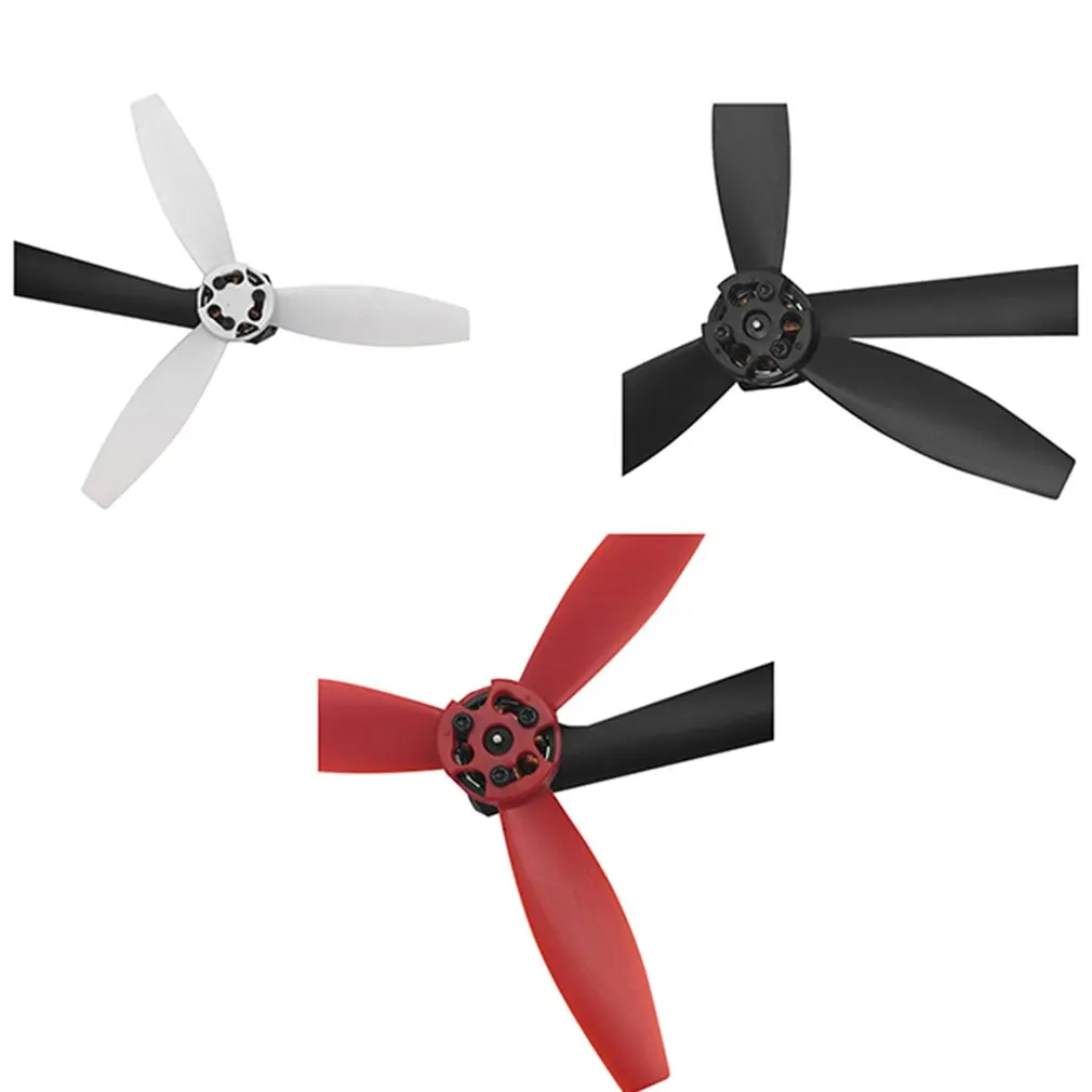 4 шт. детали для дрона чёрный/Белый пластик |