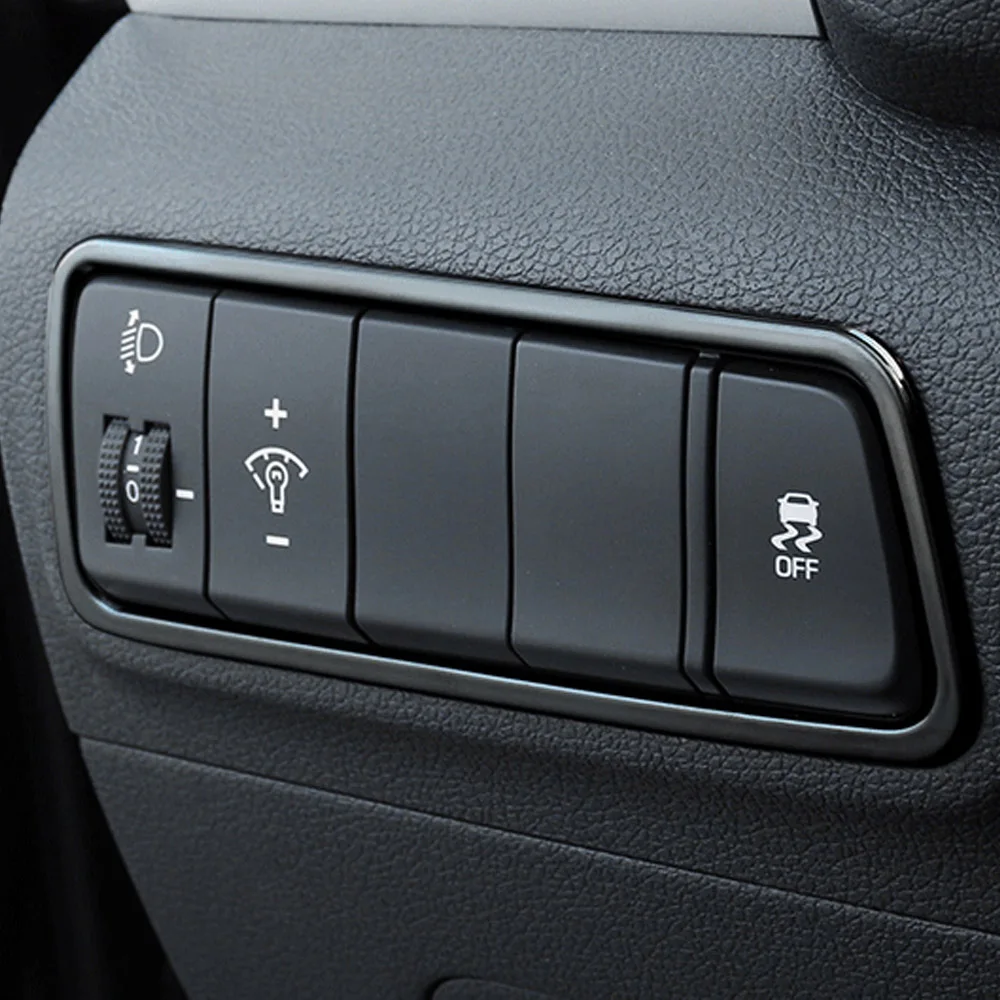 Автомобильный выключатель фар декоративный с блестками Кнопка регулировки фары